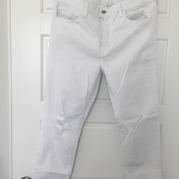 NWOT White Stretch Denim - Picture 6 of 7